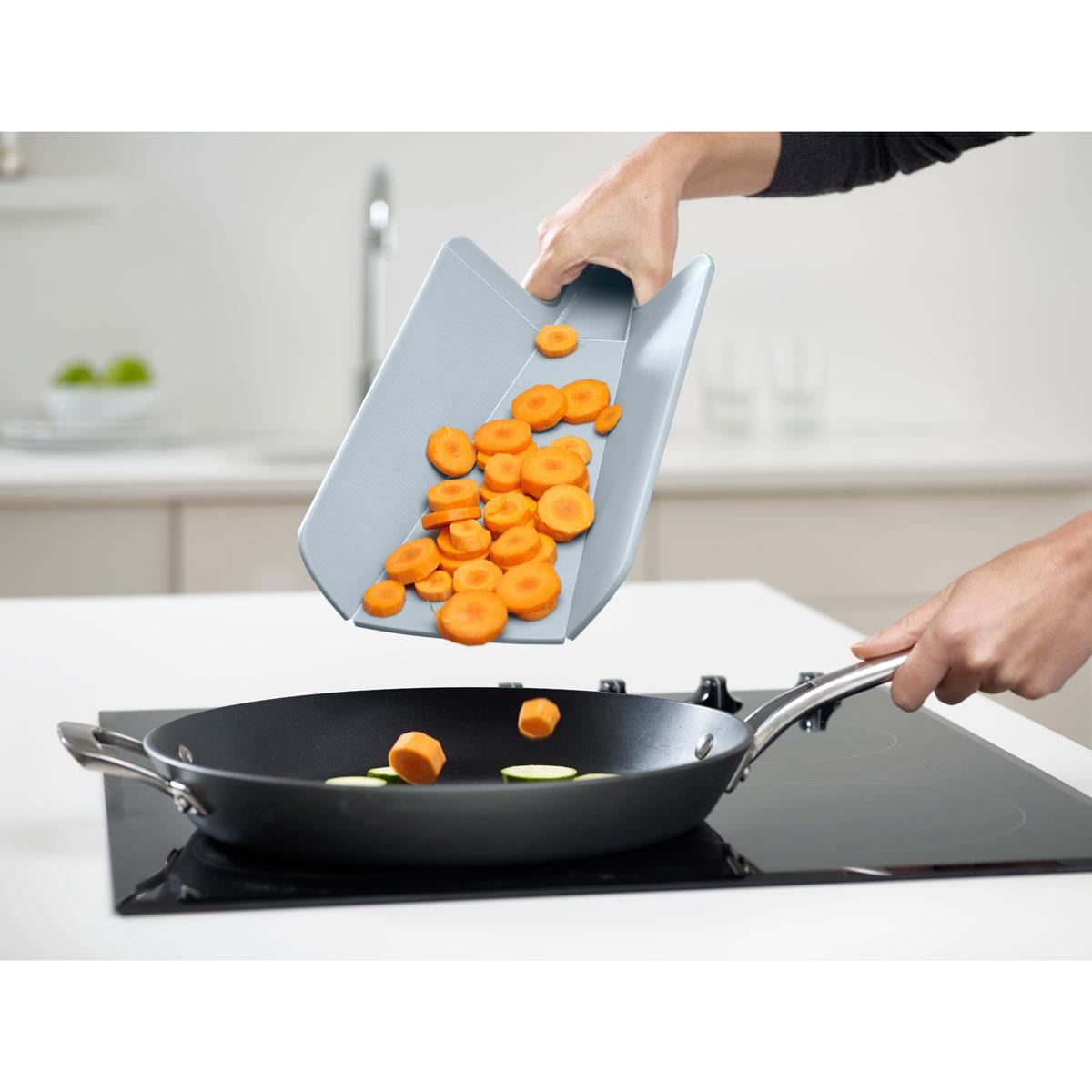 Sky Joseph Joseph Chop2Pot Plus Folding Chopping Board Pack Of 2 Lifestyle