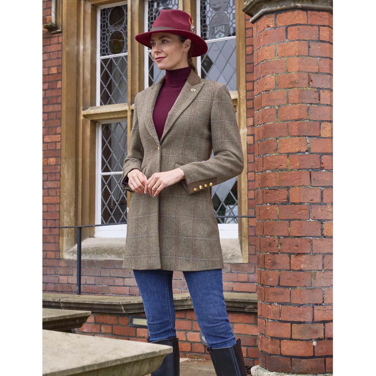 Alan Paine Womens Combrook Mid Length Coat