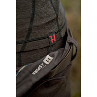 Shadow Brown Harkila Mens Aspire Base Layer set logo