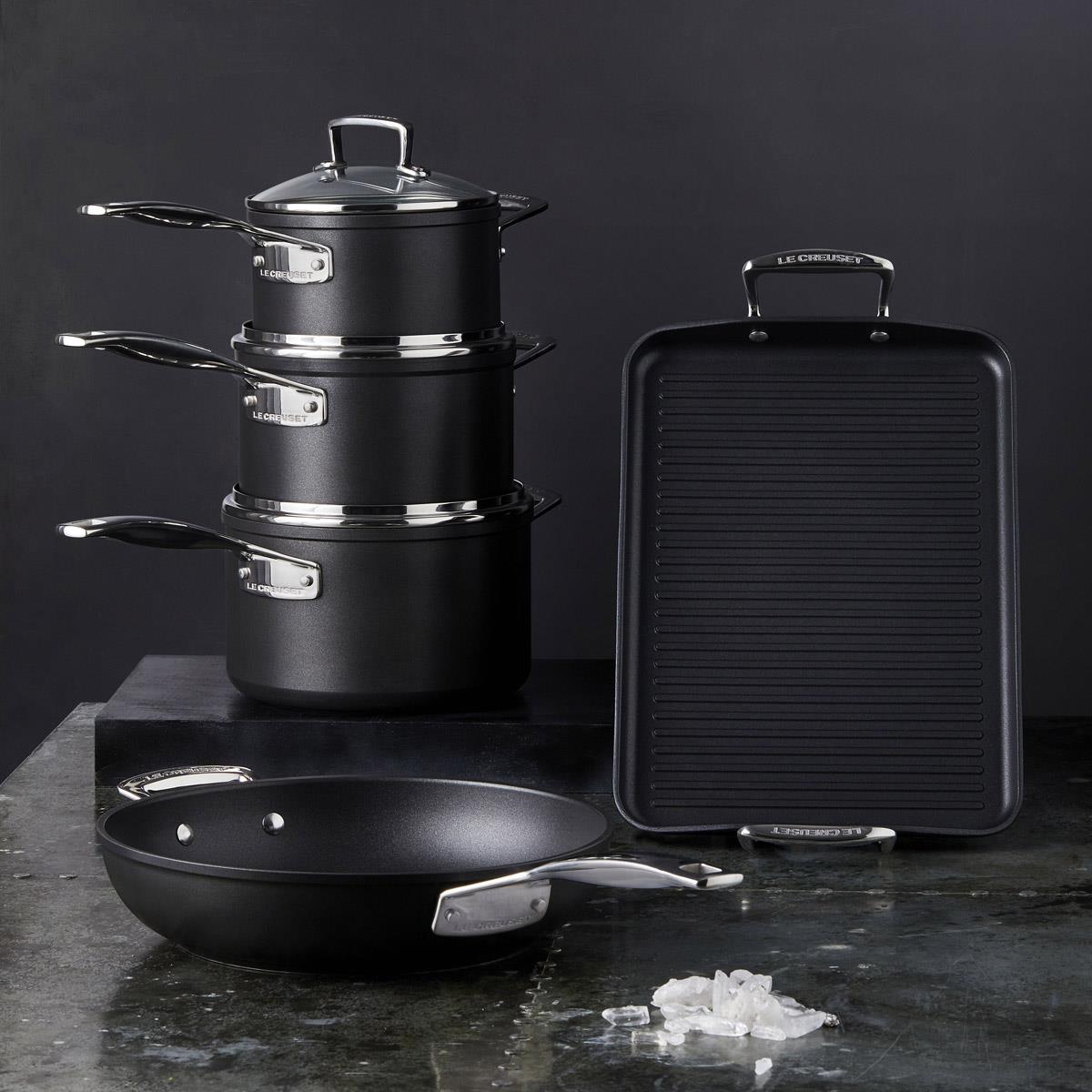 Le Creuset Toughened Non-Stick Saucepan With Glass Lid
