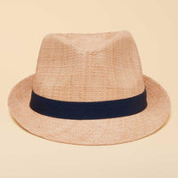 Natural Joules Mens Halstow Trilby Hat Front