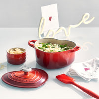 Le Creuset 20cm Cast Iron Heart Casserole Dish