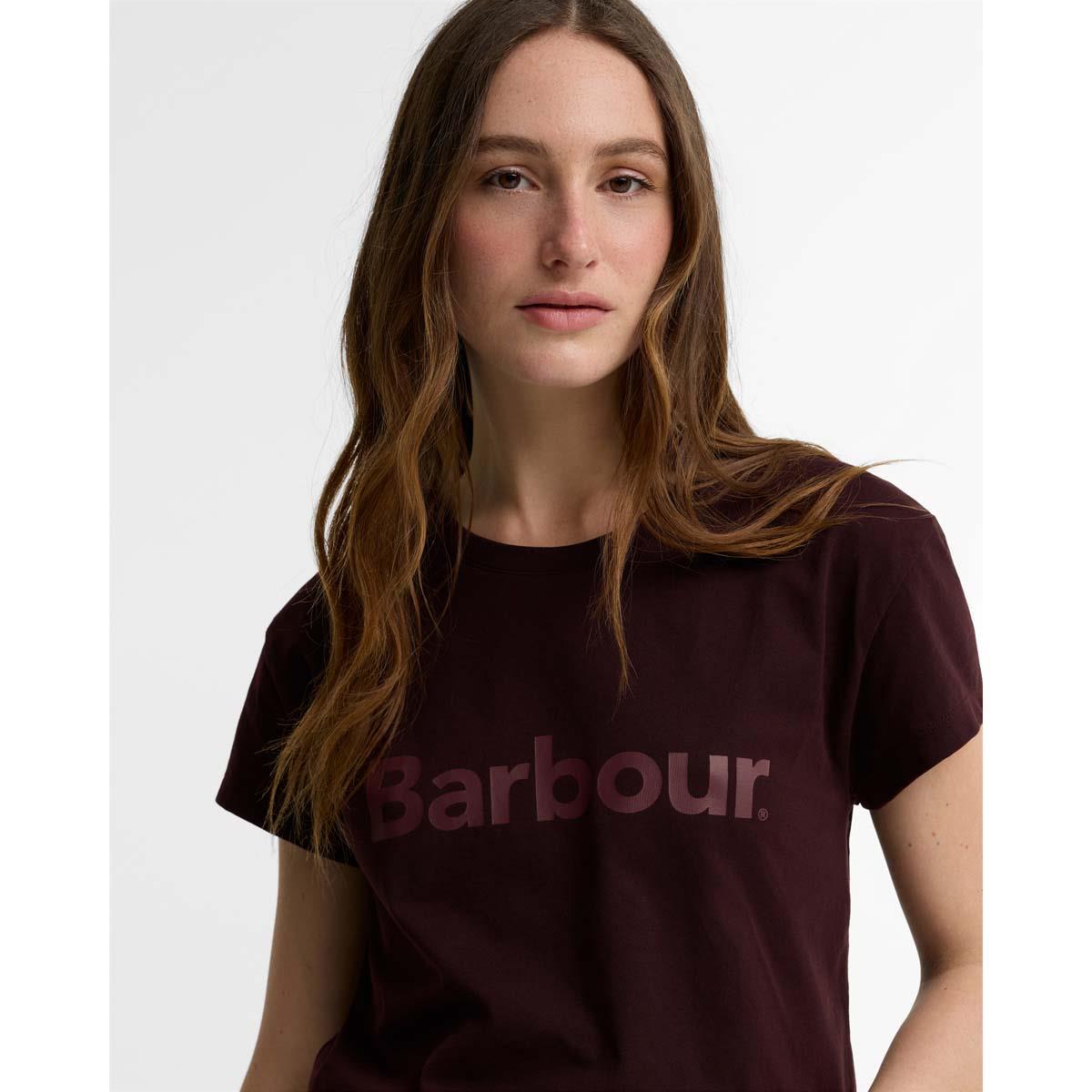 Fig Barbour Womens Hartland T-Shirt Chest