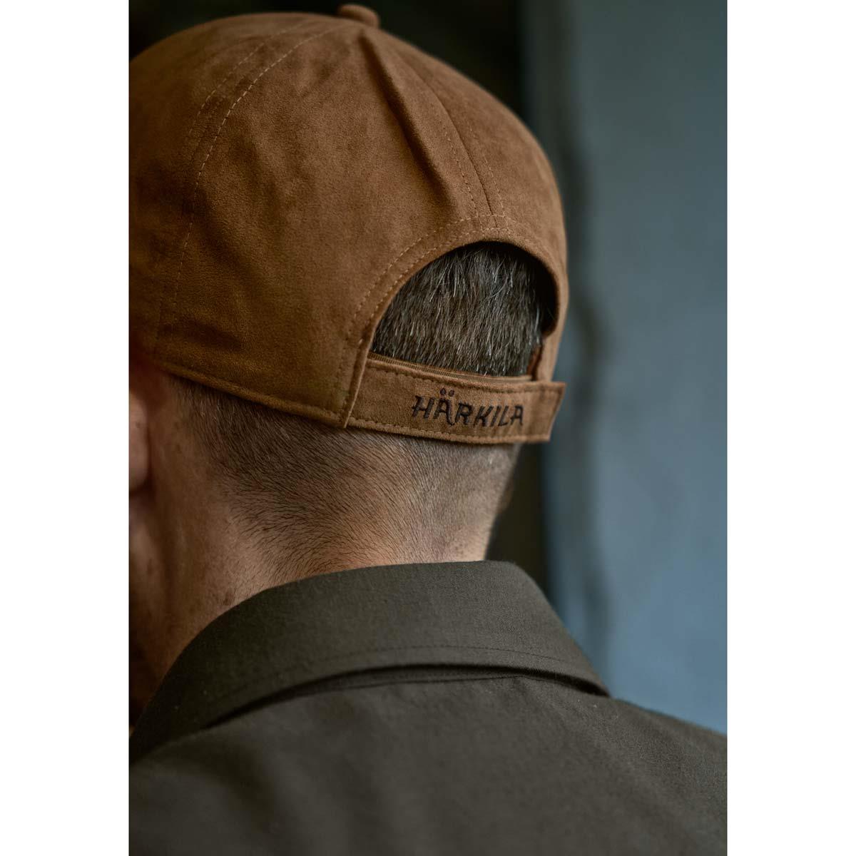Antique Bronze Harkila Mens Berkshire Cap Lifestyle Back