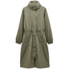 Khaki Green Joules Womens Hensley Longline Waterproof Coat