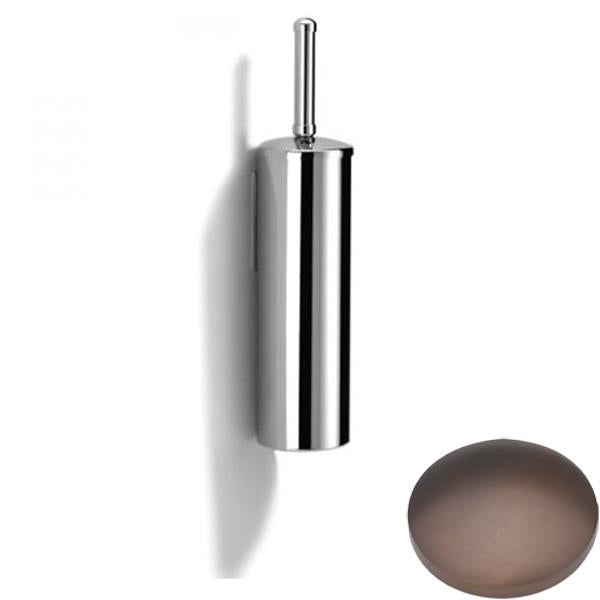 City Bronze Samuel Heath Novis Wall Mounted Toilet Brush L42