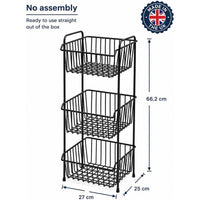 Delfinware 3 Tier Vegetable Rack