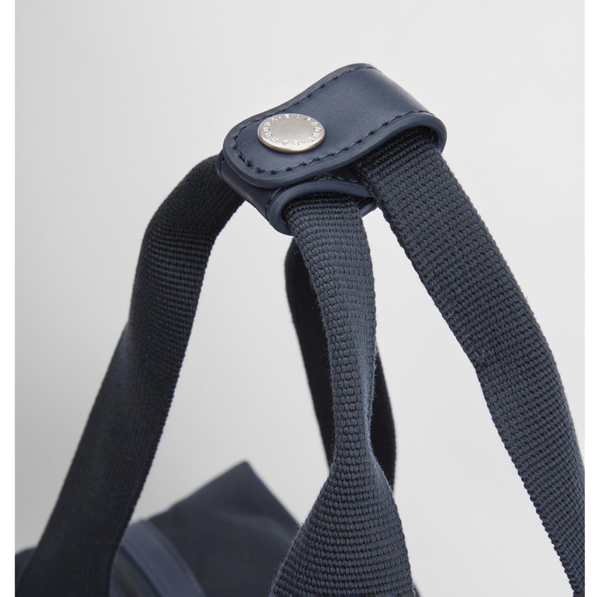 Navy Barbour Cascade City Holdall Bag Handles