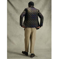 Classic Tartan Barbour Mens Icons Tartan Heritage Liddesdale Quilted Jacket Lifestyle 4