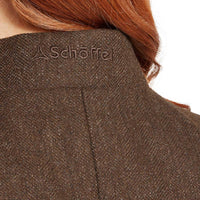 Schoffel Womens Millport Tweed Nehru Waistcoat