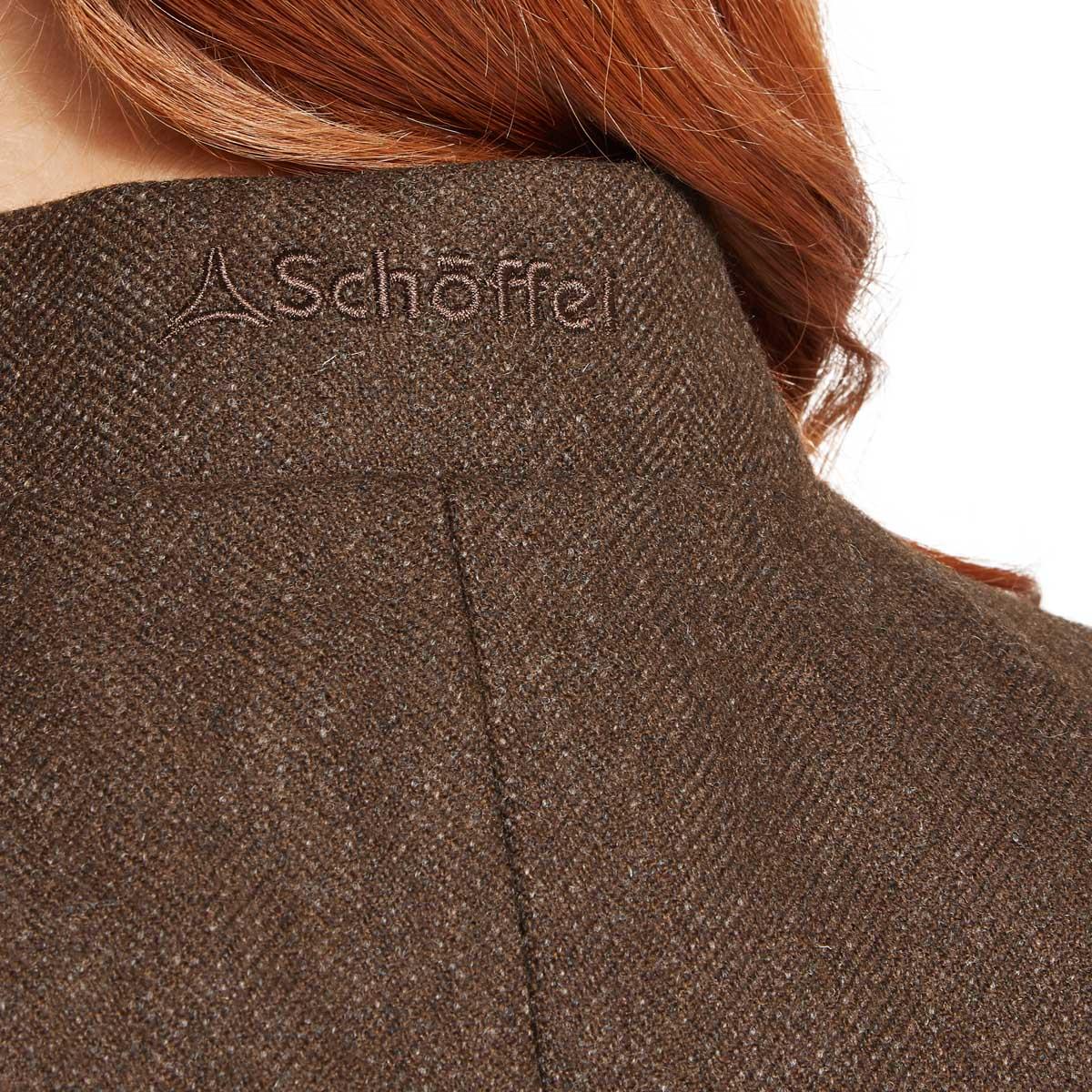 Schoffel Womens Millport Tweed Nehru Waistcoat