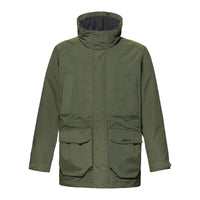 Deep Green Musto Mens Outdoor Country Westmoor Waterproof Coat Front