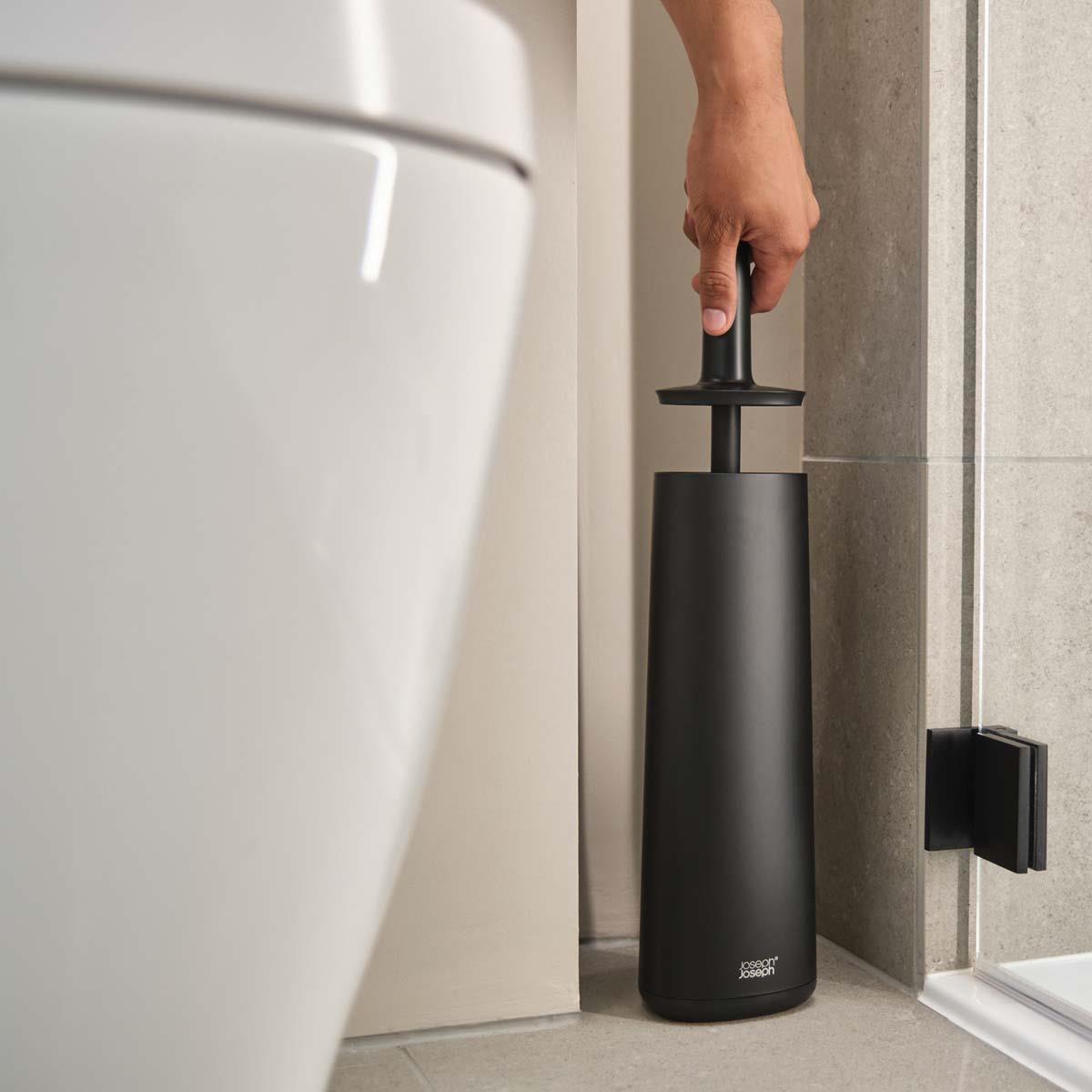 Black Joseph Joseph Flex 360 Toilet Brush Lifestyle