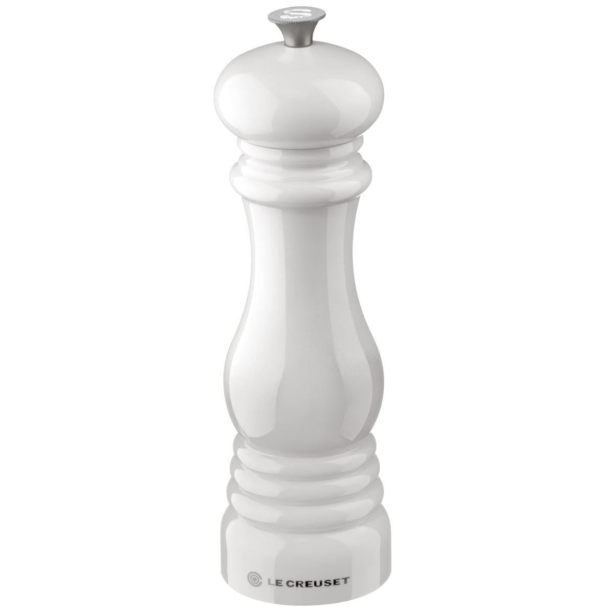 White Le Creuset Classic Salt Mill