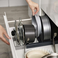 Grey Joseph Joseph DrawerStore Expanding Cookware Organiser LS2