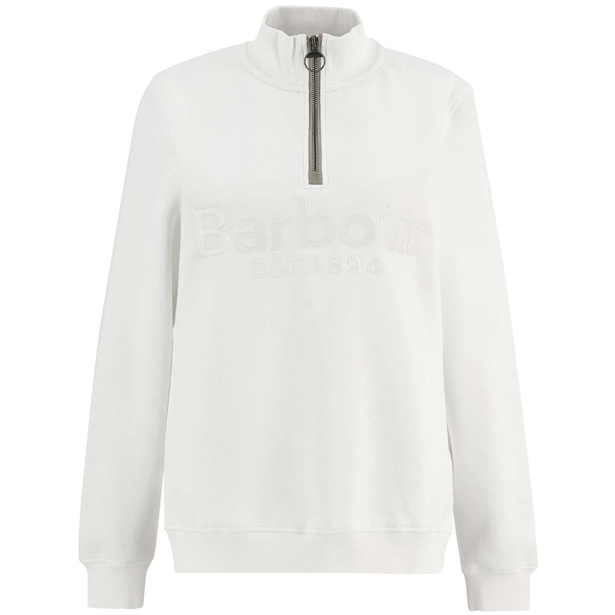 Barbour Womens Cynthia Half Zip Sweatshirt