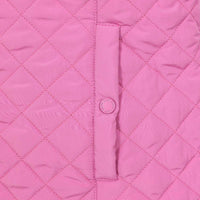 Raspberry Lazy Jacks Womens GL1 Quilted Gilet Pocket