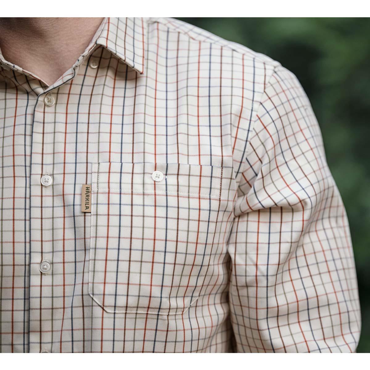 Harkila Mens Haywood Wool Blend L/S Shirt