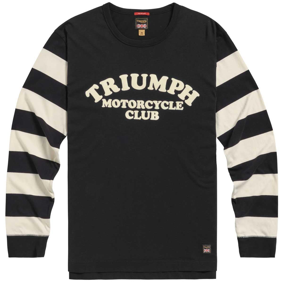 Triumph Mens Club Racer Long Sleeve Tee
