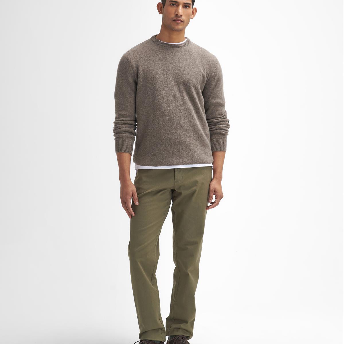 Barbour Mens Washed Stretch Twill Tailored Fit Trouser