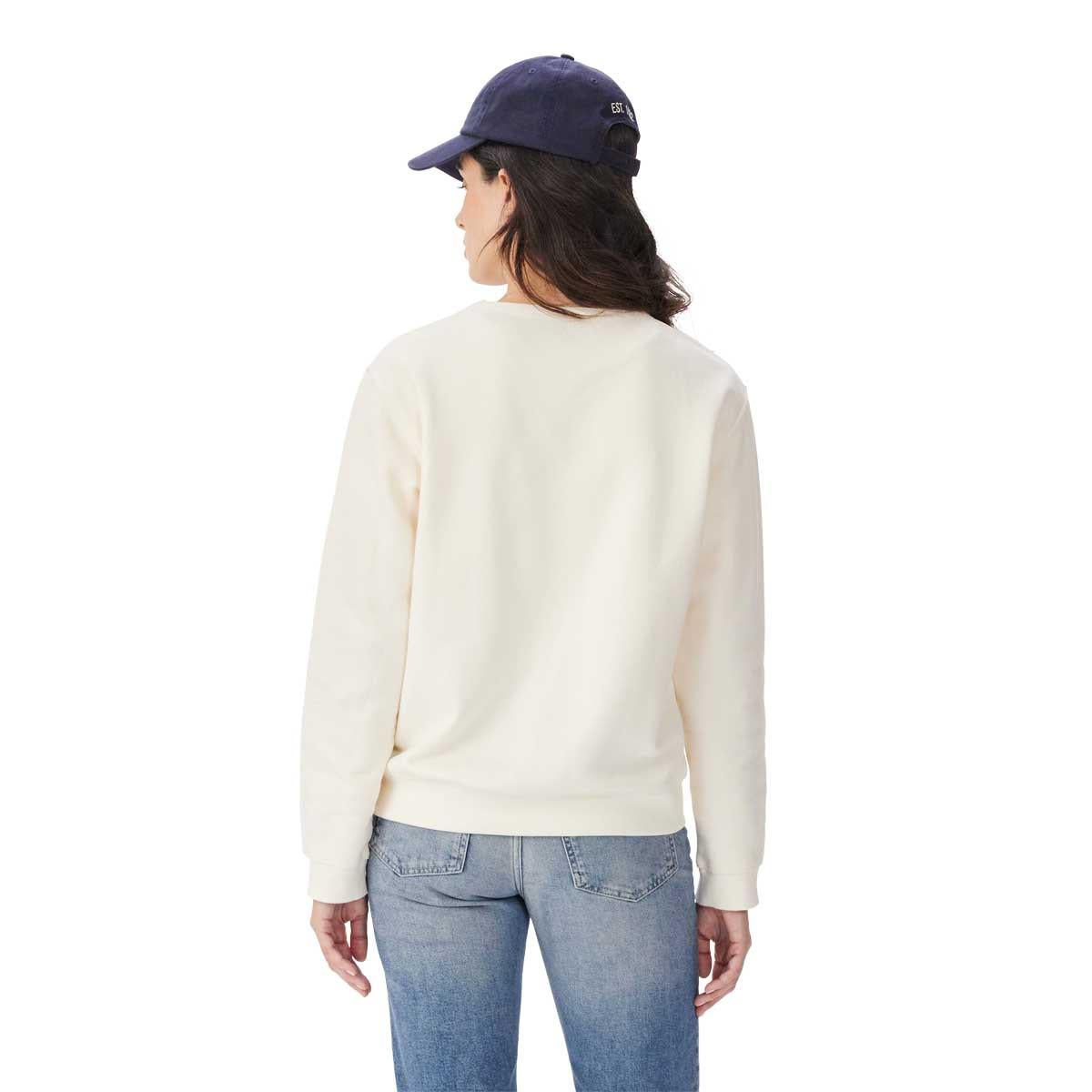 White R.M. Williams Womens Retro Logo Sweatshirt back
