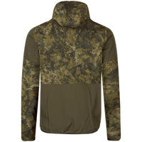 InVis Green Seeland Mens Cross Windbeater Jacket Back