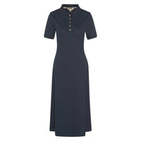 Navy Barbour Womens Celeste Midi Dress