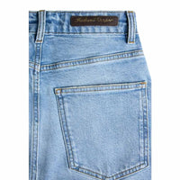 Vintage Denim Holland Cooper Womens High Rise Slim Jean On Model Back Pocket