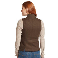 Schoffel Womens Millport Tweed Nehru Waistcoat