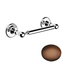 City Bronze Samuel Heath Novis Double Post Toilet Roll Holder N1052