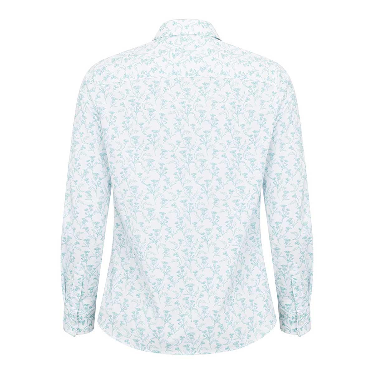 Hoggs Of Fife Womens Thistle Print Shirt