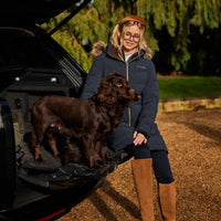 Carbon Navy Schoffel Womens Hurlingham Waterproof Down Coat Lifestyle