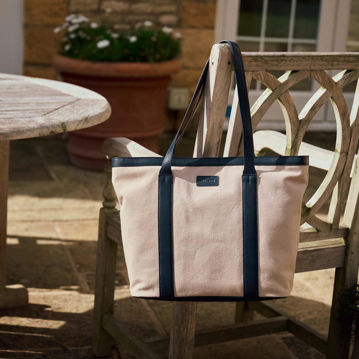 Navy Dubarry Womens Bencorr Tote Bag Lifestyle
