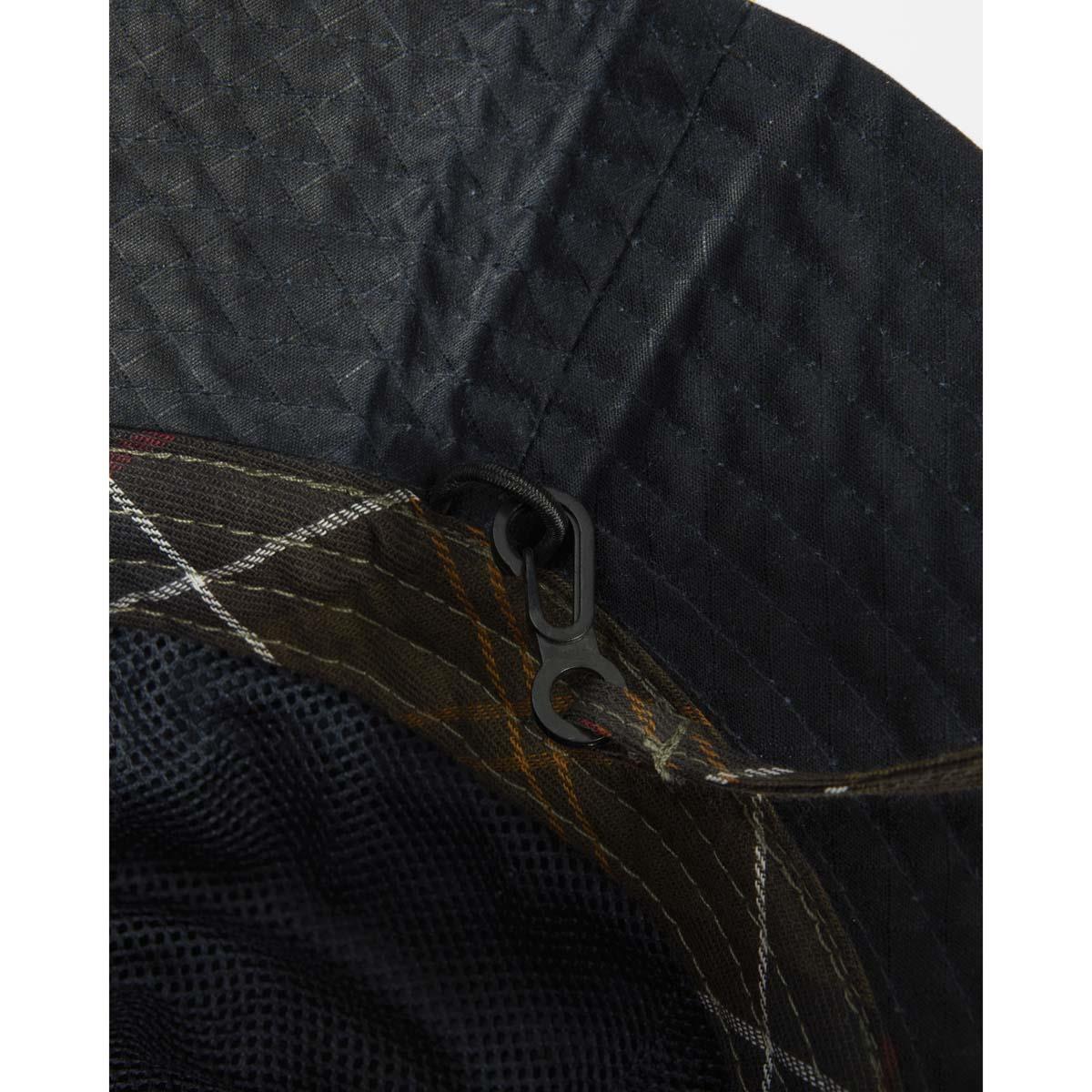 Navy Barbour Mens Spectator 6 Panel Bucket Hat inner