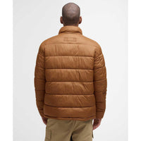 Umber Barbour Mens Offshore Quilted Jacket Back