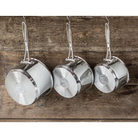 Stellar 7000 3 Piece Saucepan Set