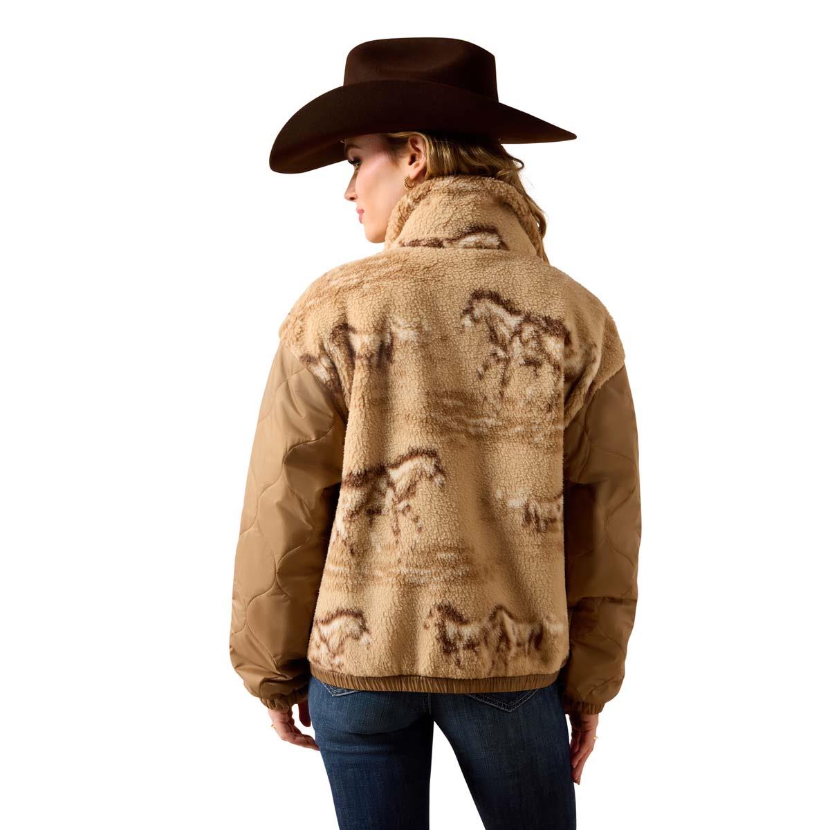 Ariat Womens Sherpa Blocked Jacket