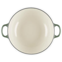 Thyme Le Creuset Classic Cast Iron Holly Soup Pot 26cm Interior