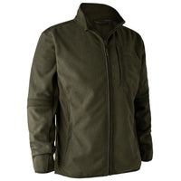 Graphite Green Melange Deerhunter Mens Gamekeeper Bonded Fleece Jacket