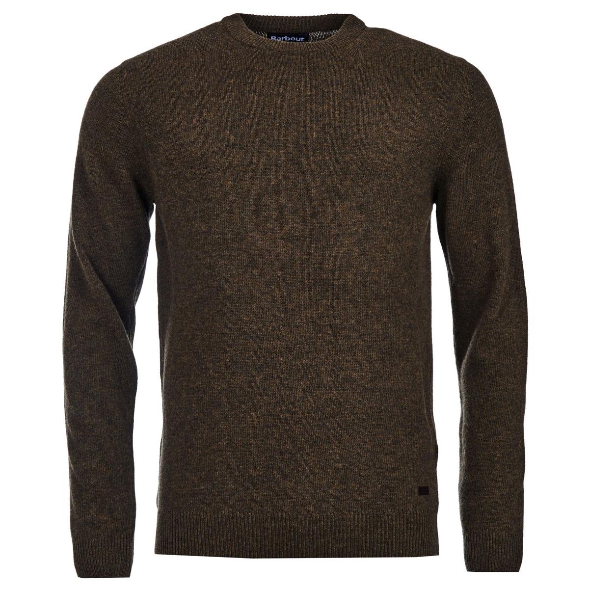 Barbour Mens Patch Crew Neck Sweater