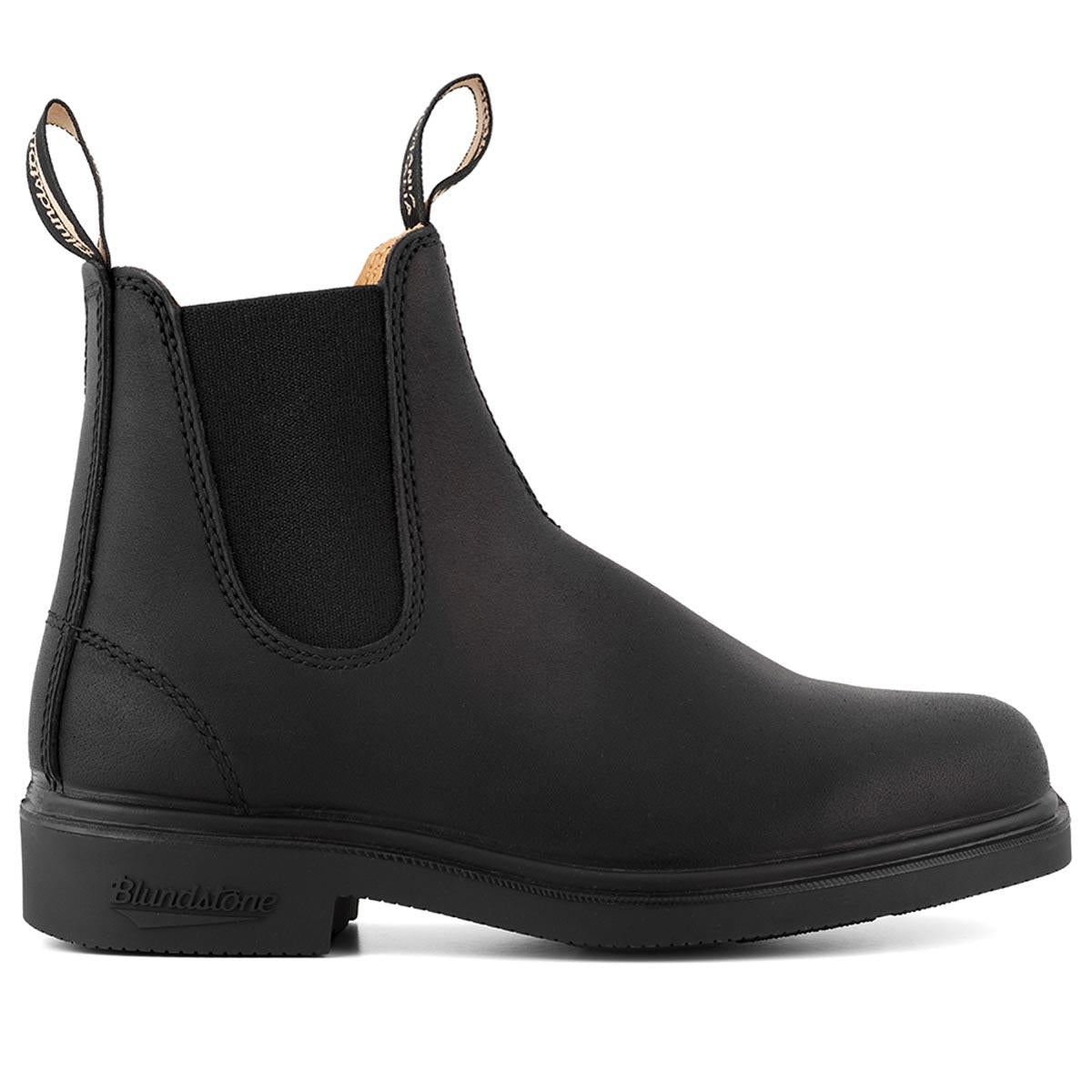 Black Blundstone Unisex 068 Chisel Toe Dress Chelsea Boot