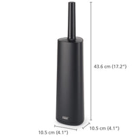 Black Joseph Joseph Flex 360 Toilet Brush Dimensions