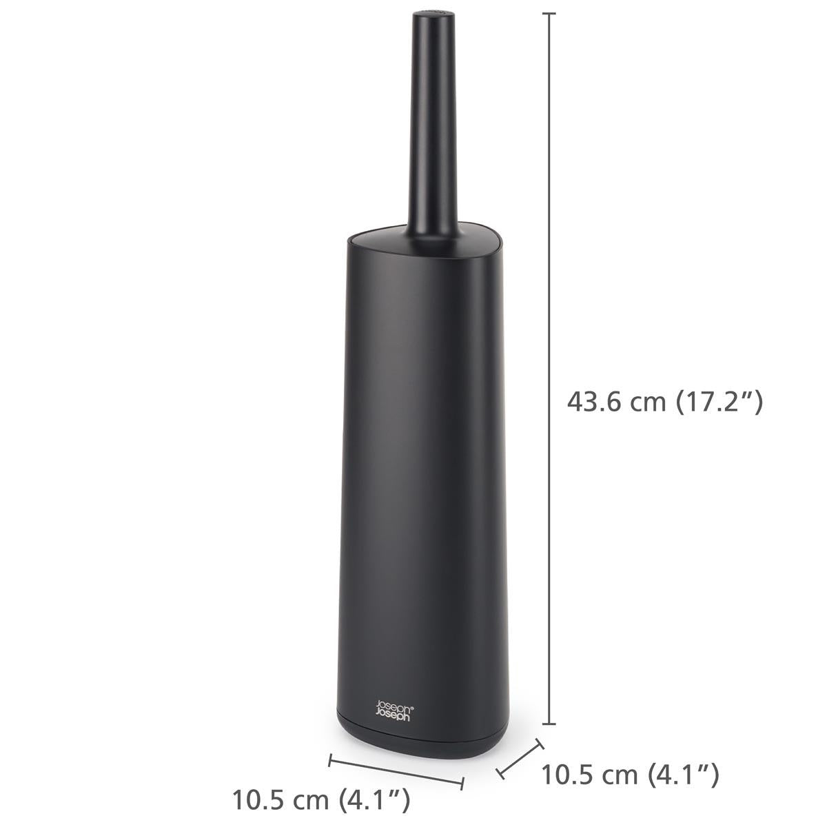 Black Joseph Joseph Flex 360 Toilet Brush Dimensions
