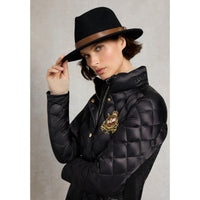 Black Tan Holland Cooper Womens Wool Trilby On model