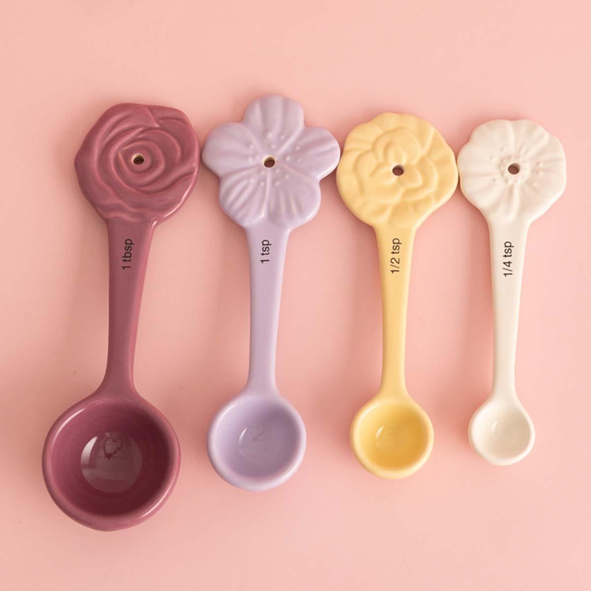 Mason Cash In The Meadow Set of 4 Measuring Spoons LS2