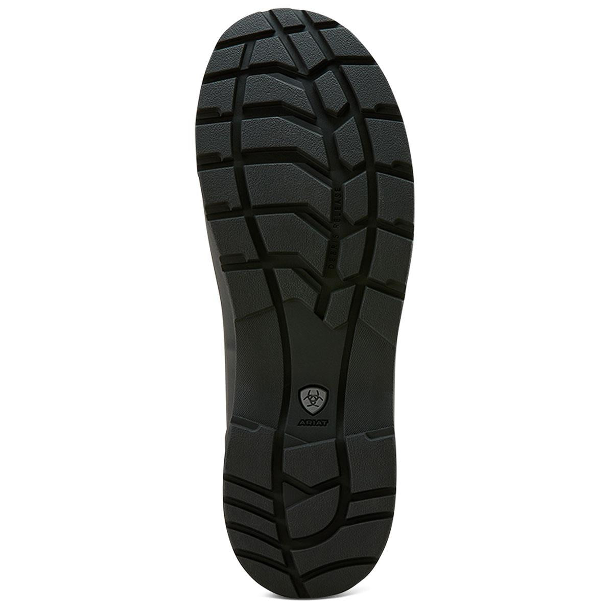 Black Ariat Mens Kelmarsh Shortie Rubber Boots Outsole