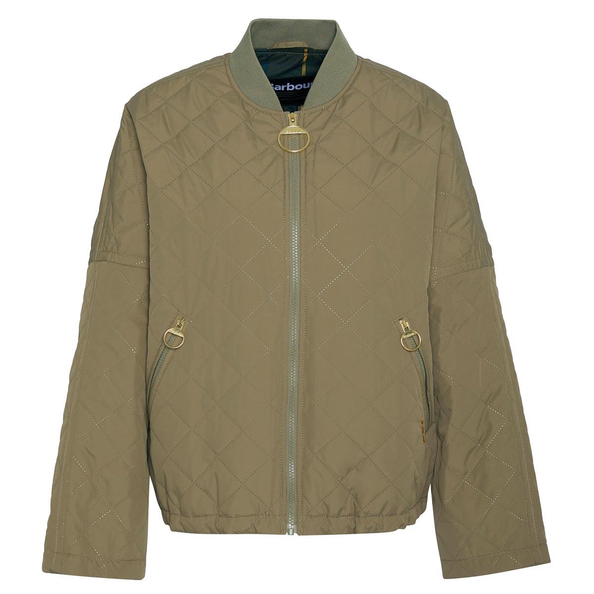 Dusky Green/Ancient Barbour Womens Emlyn Quilted Jacket