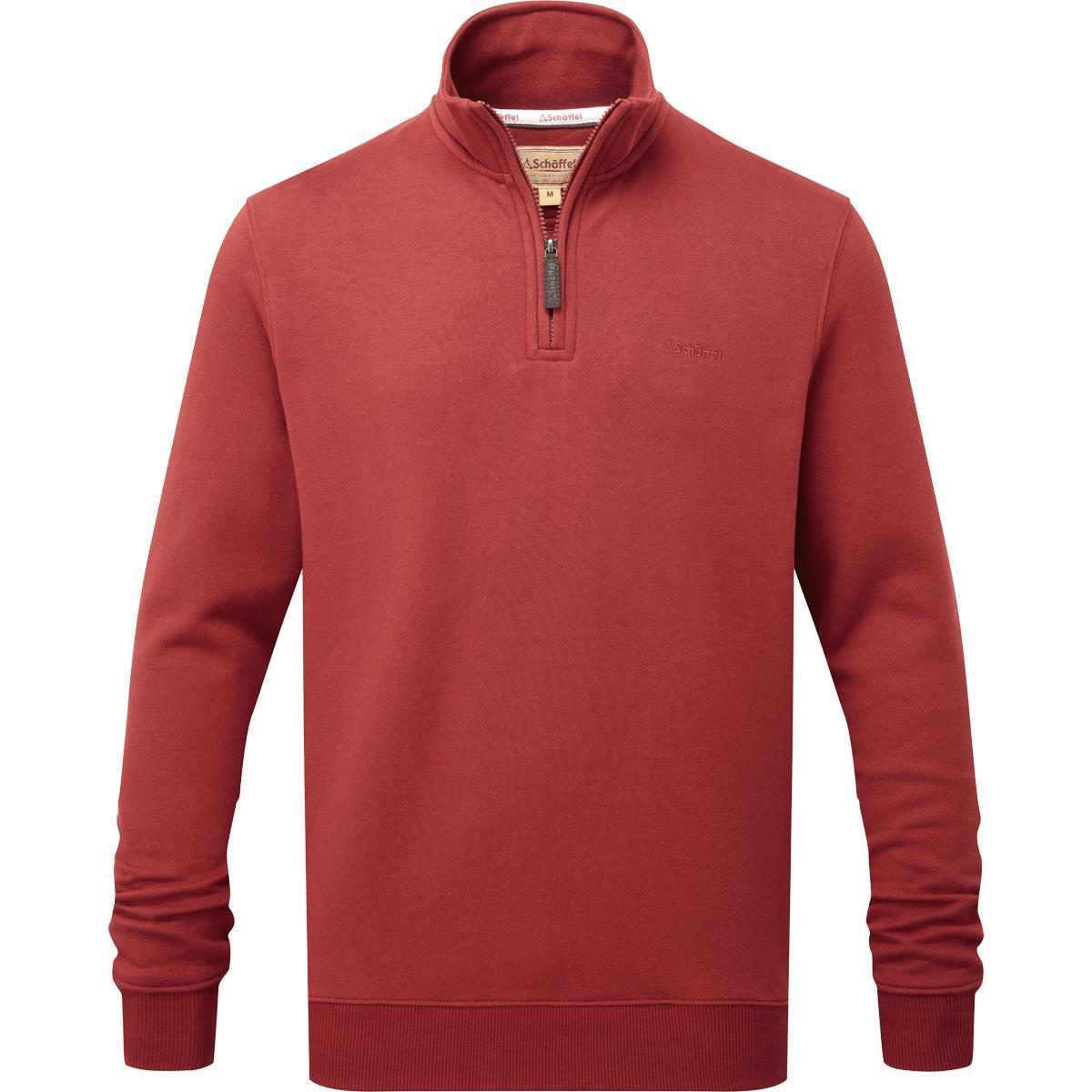 red Schoffel Mens St Merryn Sweatshirt