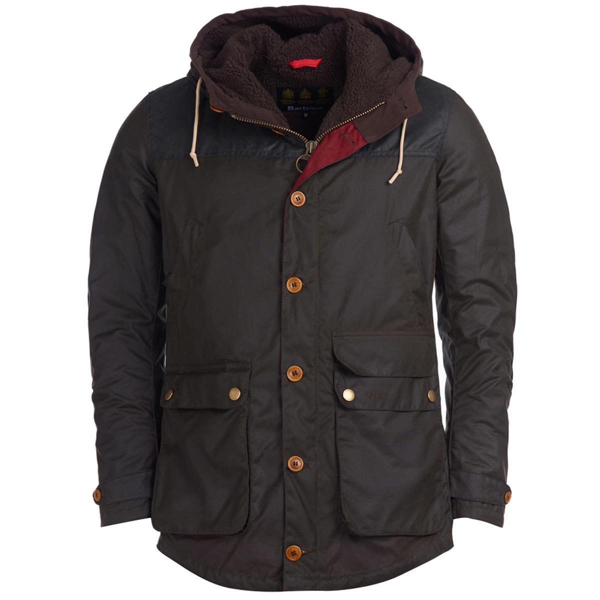 Barbour Mens Game Parka Wax Jacket