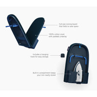 Joseph Joseph Pocket Max Plus Large Folding Table-Top Ironing Board Product Features